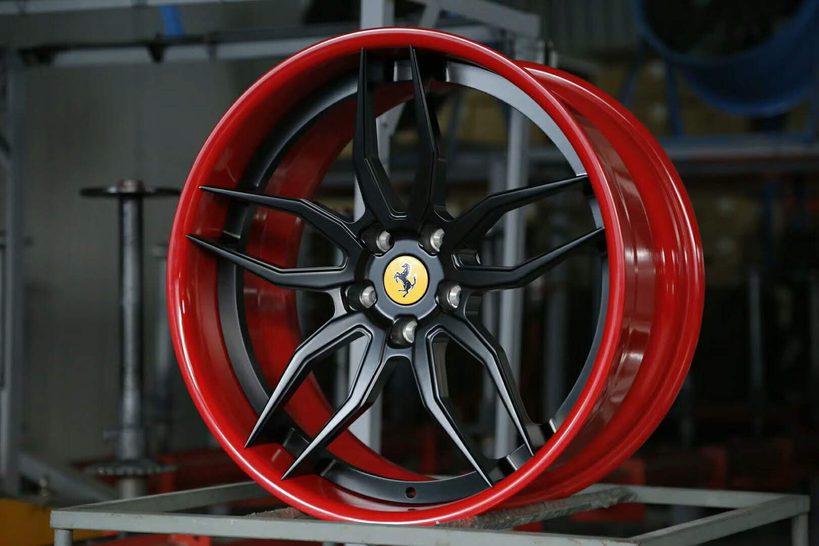 Custom wheels for high performance sports and luxury vehicles