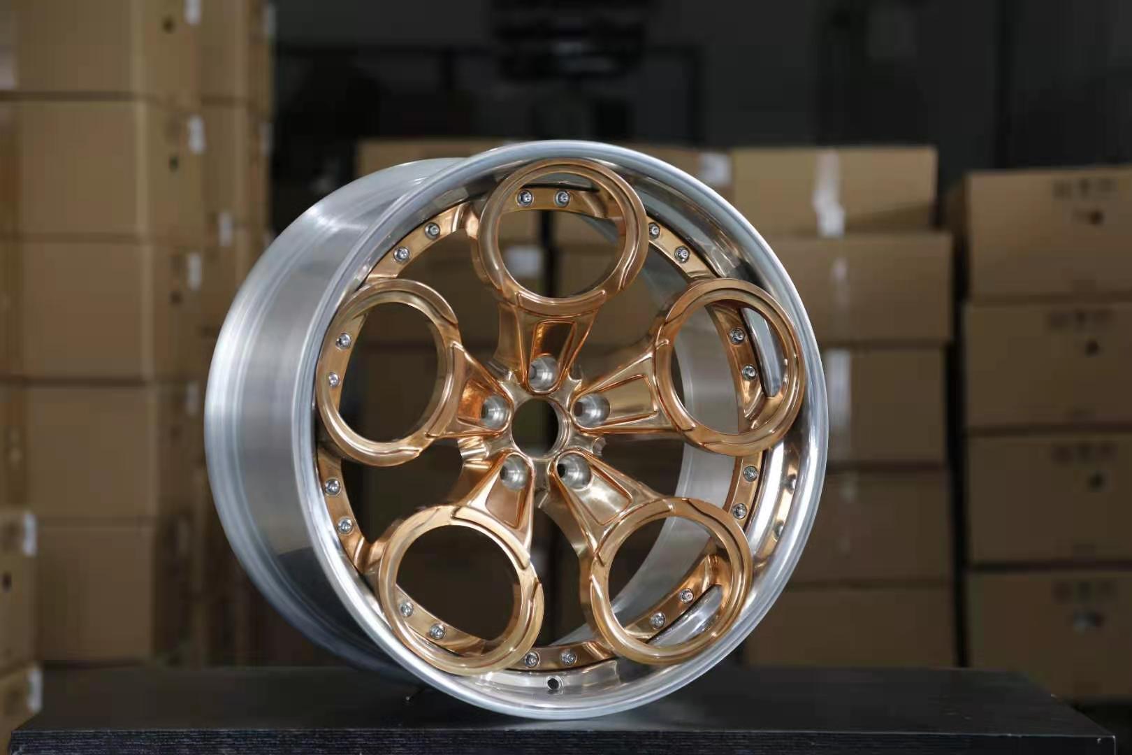 Two Piece Custom Forged Rims