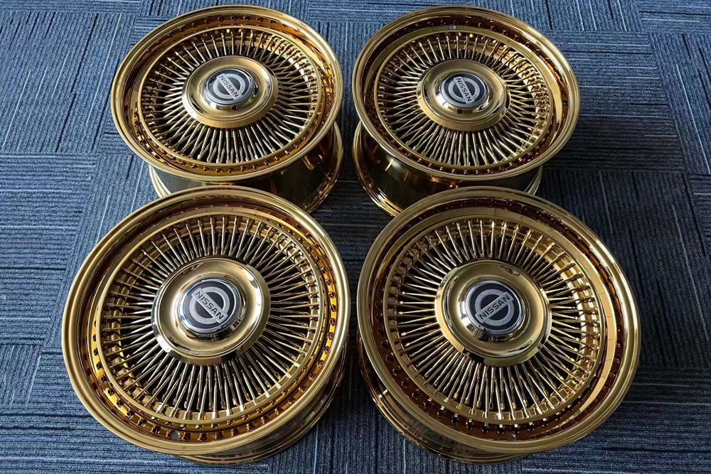 Classic Nissan Wire Wheels