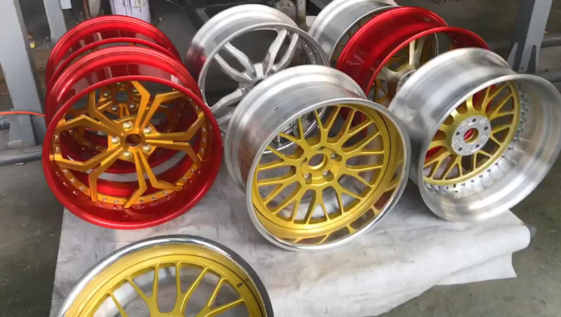 Custom Car Wheel Rims Forged Aluminum Fitting Any Car